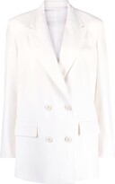 Thumbnail for your product : Valentino Garavani Double-Breasted Blazer Jacket
