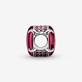 Thumbnail for your product : Pandora Fuchsia Rose Oval Cabochon Charm