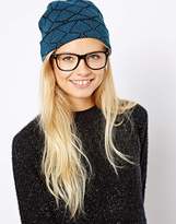 Thumbnail for your product : ASOS Geo Pattern Beanie