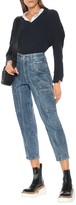 Thumbnail for your product : Stella McCartney High-rise carrot leg jeans