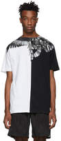 Thumbnail for your product : Marcelo Burlon County of Milan Black and Silver Snakes Wings T-Shirt