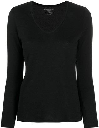 Majestic Filatures regular-fit V-neck top Majestic Filatures regular-fit V-neck top