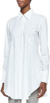Thumbnail for your product : Donna Karan Easy Button-Down Shirt, White