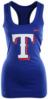 Thumbnail for your product : Nike Women's Texas Rangers Dri-FIT Racerback Tank Top
