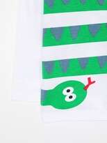 Thumbnail for your product : Stella McCartney Kids snake print poplin T-shirt