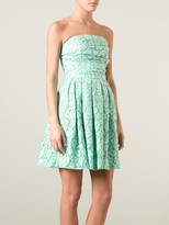 Thumbnail for your product : Moschino Cheap & Chic Lace Strapless Dress