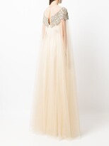 Thumbnail for your product : Jenny Packham Crystal-Embellished Gown