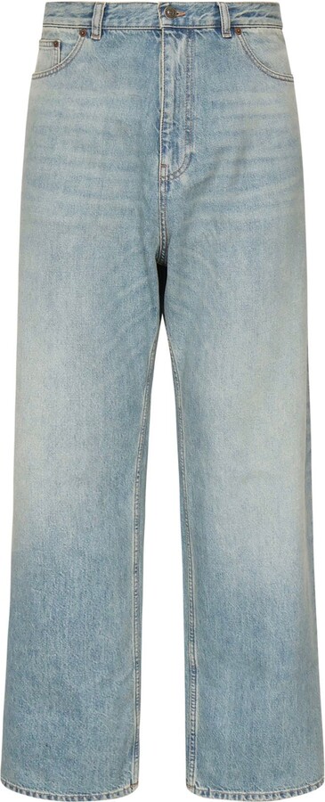 Valentino Garavani Wide Leg Denim Jeans