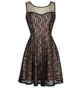 Thumbnail for your product : Delia's Black Lace Mesh Dress