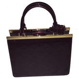 Thumbnail for your product : Louis Vuitton Burgundy Leather Handbag