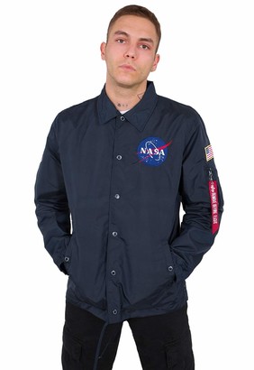 Alpha Industries NASA Coach Jacket Rep.Blue - Blue - X-Large - ShopStyle  Outerwear