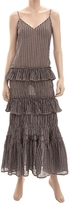 Thumbnail for your product : Max Studio Puckered Plaid Maxi Dress