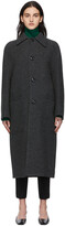 Thumbnail for your product : Ami Alexandre Mattiussi Grey Double Face Coat
