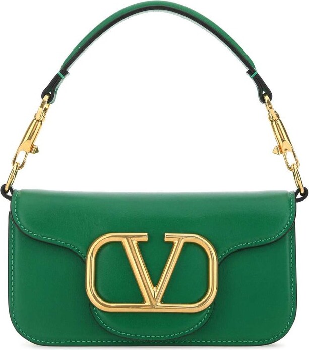 Valentino Locò VLogo Plaque Small Shoulder Bag - ShopStyle