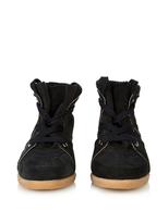 Thumbnail for your product : Isabel Marant Bobby suede wedge trainers