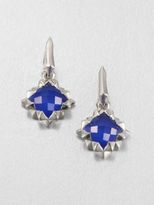 Thumbnail for your product : Stephen Webster Blue Agate Doublet & Sterling Silver Drop Earrings