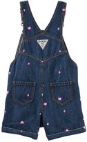 Thumbnail for your product : Osh Kosh Baby Girl Embroidered Heart Denim Shortalls