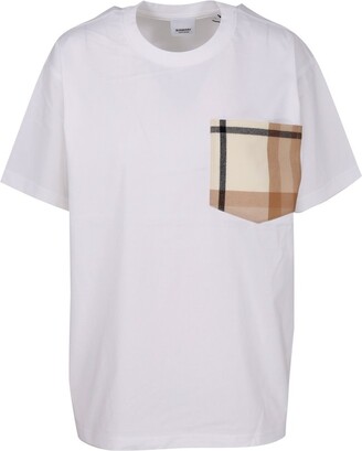 Burberry Checked Pocket Detail T-Shirt