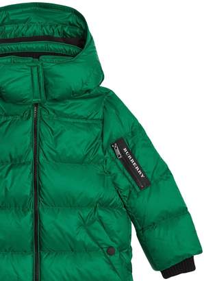 Burberry Kids Detachable Hood Down-filled Puffer Coat