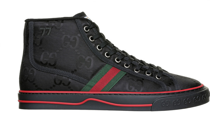white gucci shoes high tops