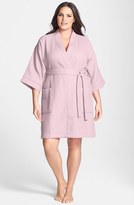 Thumbnail for your product : Nordstrom Waffle Cotton Robe (Plus Size)
