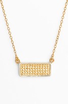 Thumbnail for your product : Anna Beck 'Gili' Reversible Bar Pendant Necklace