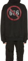 Thumbnail for your product : Who Decides War by Ev Bravado Who Decides War Mesh Overlay Hoodie in Black | FWRD