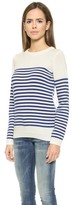 Thumbnail for your product : Chinti and Parker Merino Striped Sweater