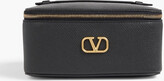 Thumbnail for your product : Valentino Garavani Set of four pebbled-leather cosmetics cases