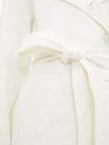 Thumbnail for your product : The Row Efo Stonewashed Linen-blend Trench Coat - Womens - White