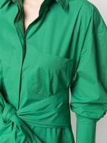 Thumbnail for your product : Alexandre Vauthier Tie-Front Shirt Dress