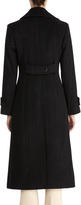 Thumbnail for your product : Jones New York Wool Blend Long Coat with Wide Lapels