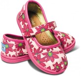 Thumbnail for your product : Toms Pink Daisy Tiny Mary Janes