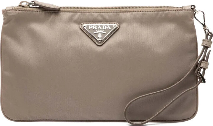 Prada Pre-Owned 2013-2025 Tessuto clutch bag