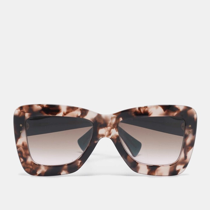 Roksanda Ilincic Roksanda X Cutler And Gross Havana/brown Gradient Su001 Oversized Sunglasses
