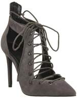 Thumbnail for your product : KENDALL + KYLIE Kendall Kylie Kendall - Kylie Angel Lace Up Heels Grey Kid Suede