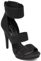 Thumbnail for your product : Jessica Simpson Fransi Embellished Leather Open-Toe Sandals