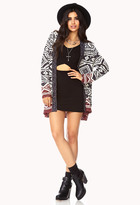 Thumbnail for your product : Forever 21 Jet-Setter Open-Front Cardigan