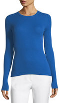 Thumbnail for your product : Michael Kors Collection Ribbed Crewneck Cashmere Sweater
