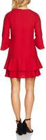 Thumbnail for your product : Cynthia Steffe CeCe by Katelyn Three-Quarter Sleeve Ruffle Dress