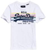 Thumbnail for your product : Superdry Vintage Logo Rodeo Rainbow Stripe T-Shirt