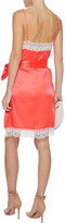 Thumbnail for your product : Miguelina Charlotte Silk-charmeuse Mini Dress