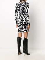 Thumbnail for your product : Alexandre Vauthier Abstract-Print Bodycon Dress