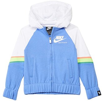 Nike Kids Rainbow Trim Full Zip Hoodie (Toddler/Little Kids) - ShopStyle  Girls' Sweatshirts