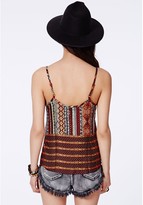Thumbnail for your product : Missguided Tarla Bohemian Cami Top