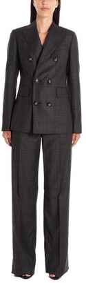 DSQUARED2 Checkered Double Breasted Two Piece Suit DSQUARED2 Checkered Double Breasted Two Piece Suit