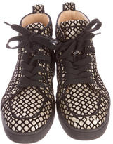 Thumbnail for your product : Christian Louboutin Rantus Orlato High-Top Sneakers