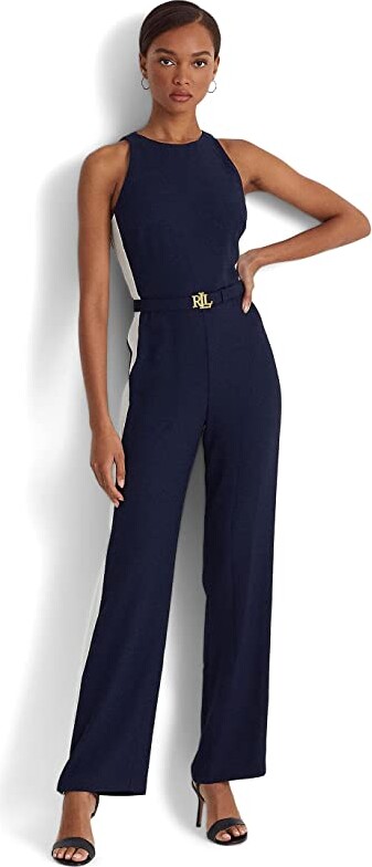 Lauren Ralph Lauren Women's Blue Jumpsuits & Rompers | ShopStyle