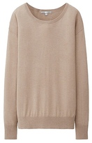 Thumbnail for your product : Uniqlo WOMEN Cashmere Blend Fine Gauge Sweater