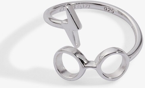 Alex and Ani AlexandAniHarryPotter™Glasses+ScarRingWrap-Silver